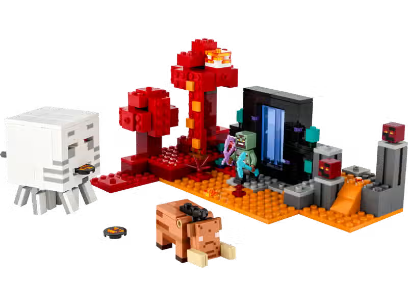 L'embuscade du portail du Nether (21255)